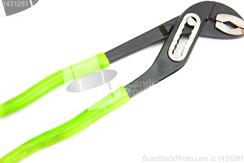 Image of Pliers isolated on white background.