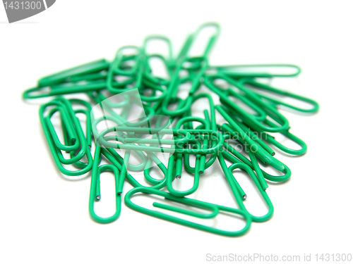 Image of Color paper clips 