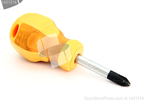 Image of Screwdriver isolated on a white background