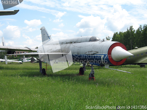 Image of Moscow, Monino, Russia, the plane of war an a parking