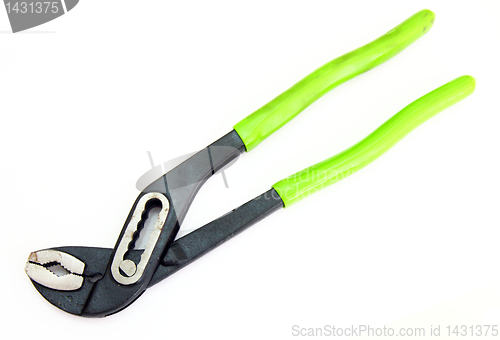 Image of Pliers isolated on white background.