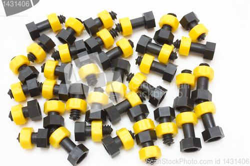 Image of The plastic designer a bolt a nut