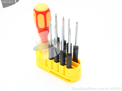 Image of Set of screw-drivers 
