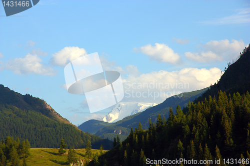 Image of beautiful altai mountain valley