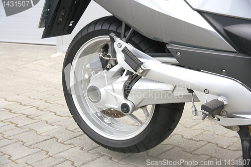 Image of Wheel of motorcycle