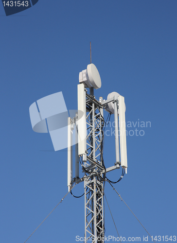 Image of Antenna mobile communication.