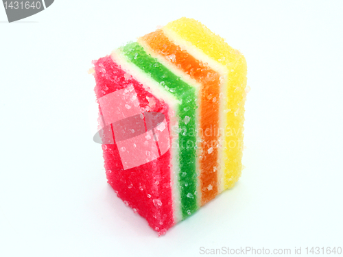 Image of Fruit candy multi-colored all sorts, a background