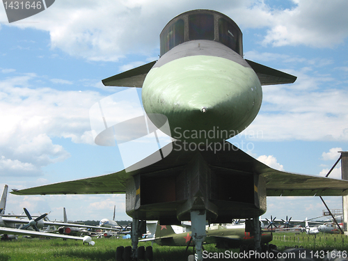 Image of Moscow, Monino, Russia, the plane of war an a parking