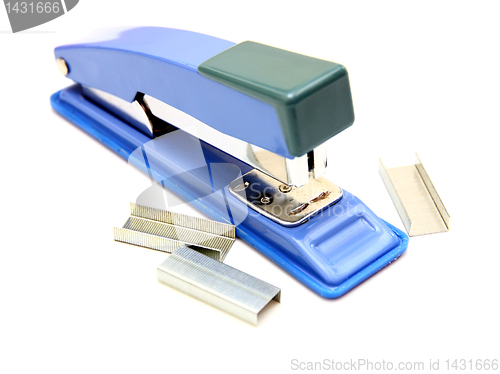 Image of Blue strip stapler