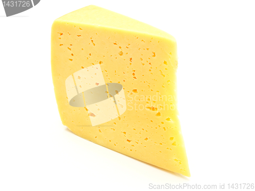 Image of A piece of Swiss cheese 
