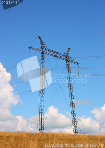 Image of electrical grid near field