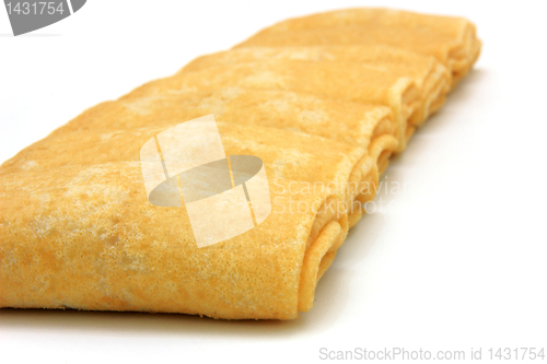 Image of fried pancakes stuffed