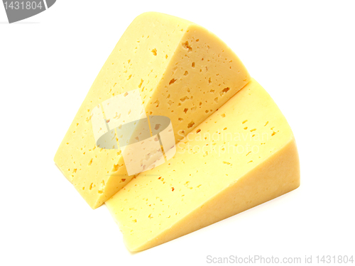 Image of A piece of Swiss cheese 
