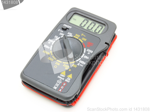 Image of Multimeter of black color