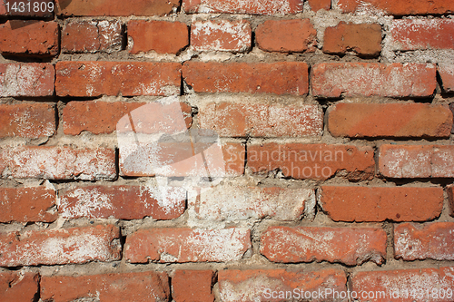 Image of Old red  wall 