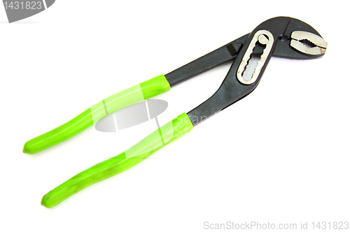 Image of Pliers isolated on white background.