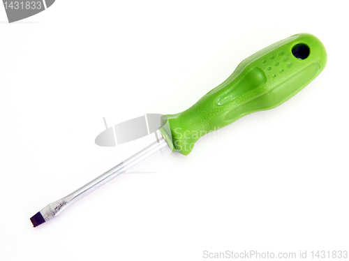 Image of Screwdriver isolated on a white background