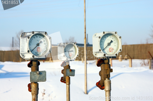 Image of Old gas manometer