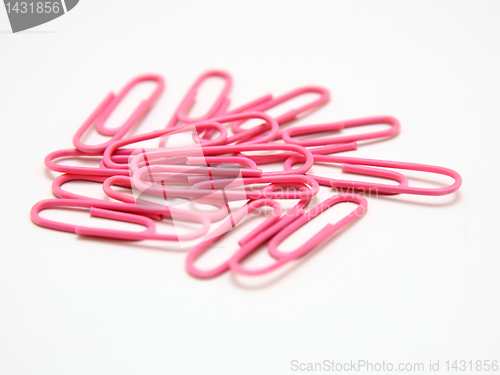 Image of Color paper clips 