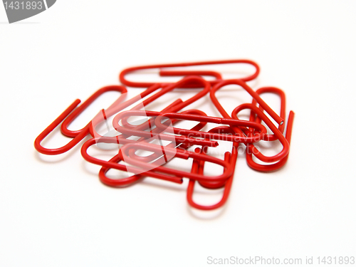 Image of Color paper clips