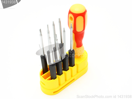 Image of Set of screw-drivers