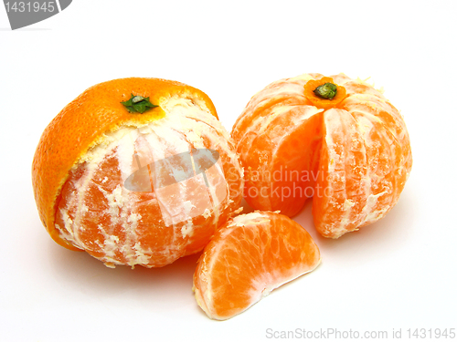 Image of Ripe tangerines 