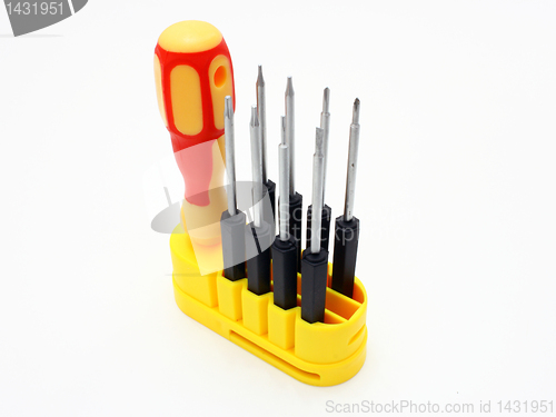 Image of Set of screw-drivers