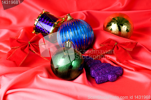 Image of christmas decorations