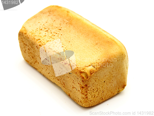 Image of The ruddy long loaf of bread 