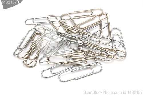 Image of Writing metal paper clips