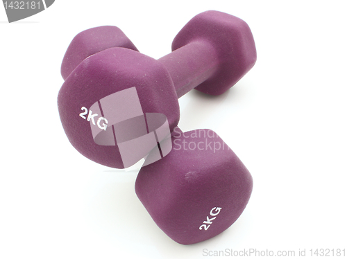 Image of dumbbells 