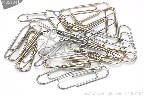 Image of Writing metal paper clips