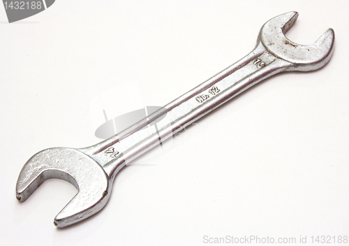 Image of Stainless Steel Wrench close up