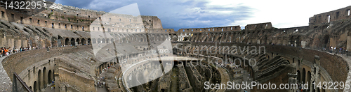 Image of Panoramic view of Colosseum