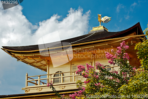 Image of The Golden Pavilion (Kinkakuji Temple) in Kyoto, Japan
