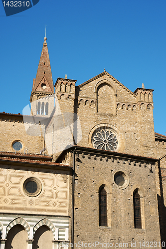 Image of Church of Santa Maria Novella (side view) in Florence