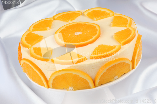 Image of Orange bavarian cream (bavarese)