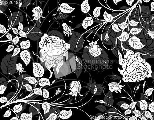Image of Abstract floral pattern