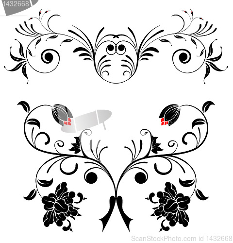 Image of Collect flower background
