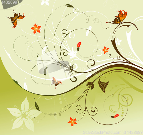 Image of Flower background
