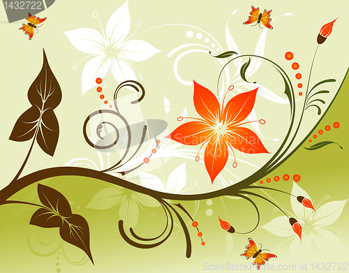 Image of Flower background