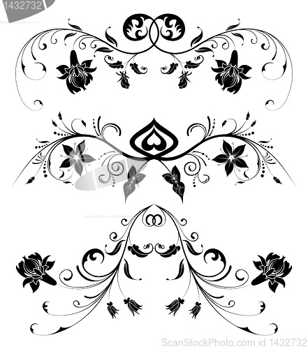 Image of Collect flower background