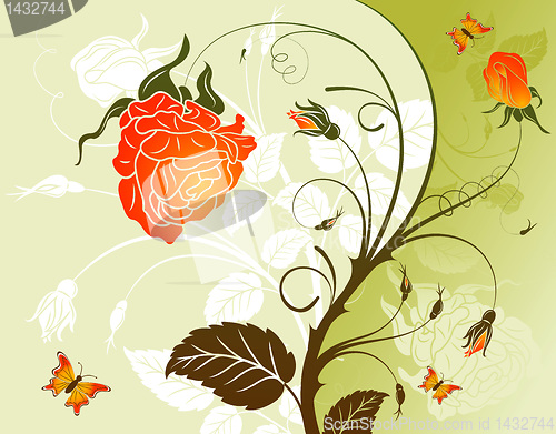 Image of Flower background