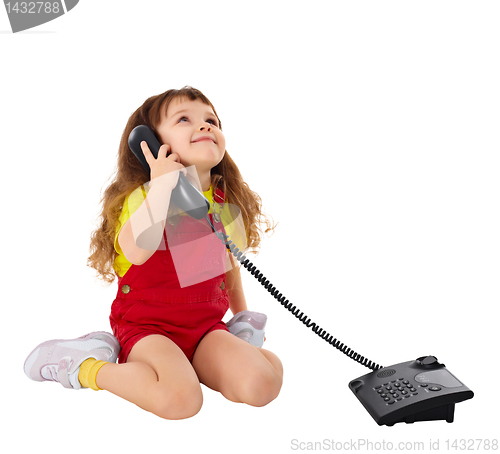 Image of Child talking on the phone