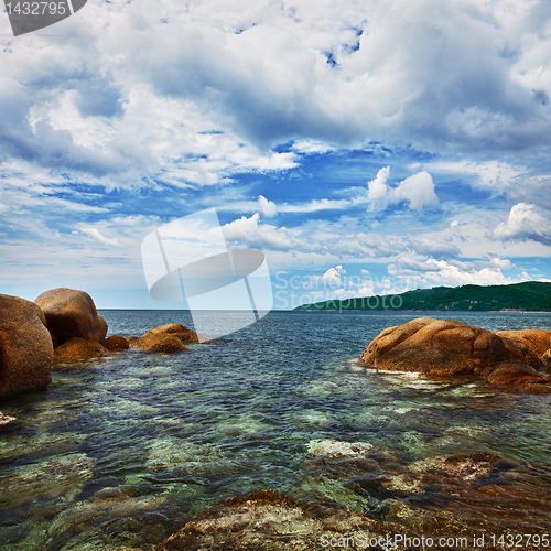 Image of Ocean and coastal cliffs - landscape