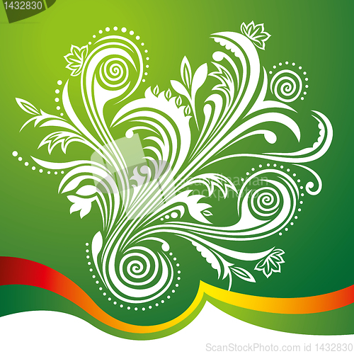 Image of decor floral background