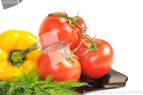 Image of Vegetables - Tomatoes, peppers