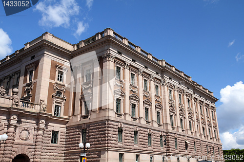 Image of Stockholm - parliament building