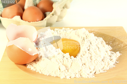 Image of fresh bakery ingredients