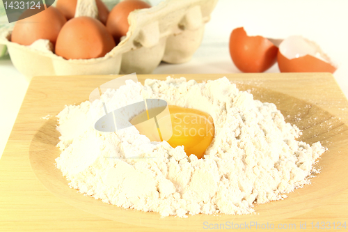 Image of bakery ingredients